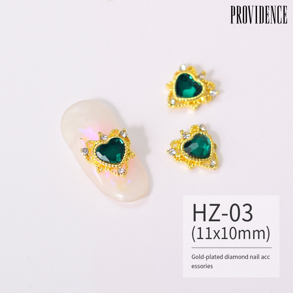 Providence 10Pcs Nail Ornament Elegant Durable Nail Decoration Fashion Nail Glitters for Jewelry Making