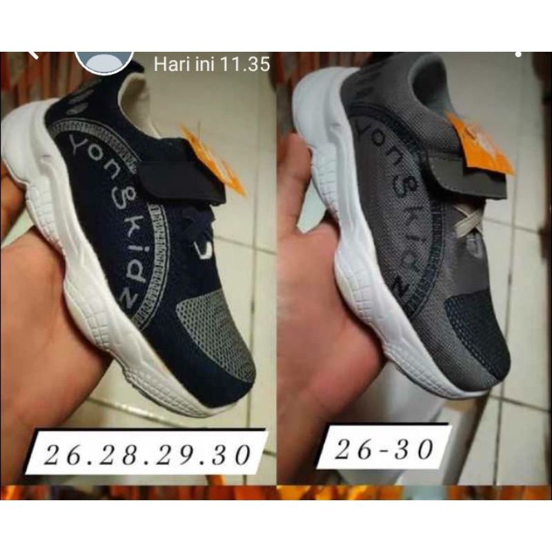 sepatu anak anak laki sneaker by yongki kids
