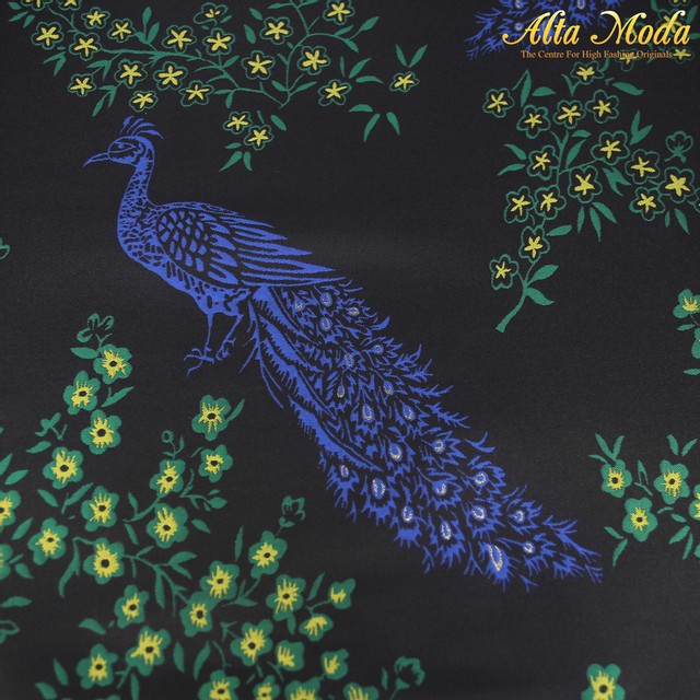 

Alta Moda Jacquard HItam Motif Cendrawasih Biru (1M)