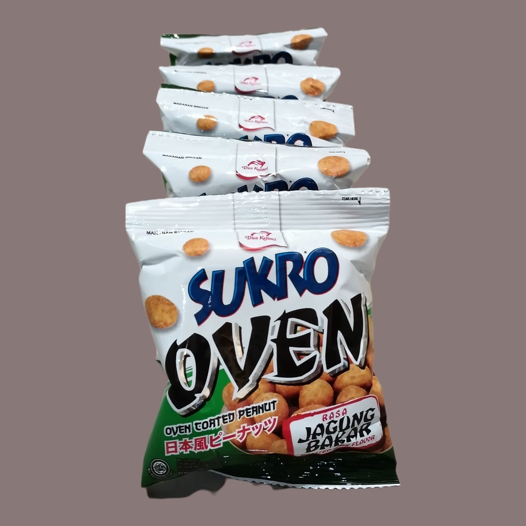 

DUA KELINCI Kacang Sukro Oven Jagung Bakar Snack [10 pcs/renceng]
