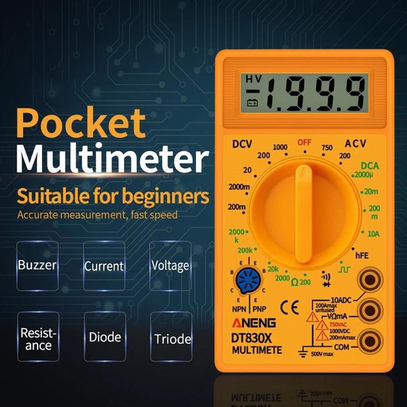 22V Digital Multimeter / Multitester / Avometer DT-830G dt-830b