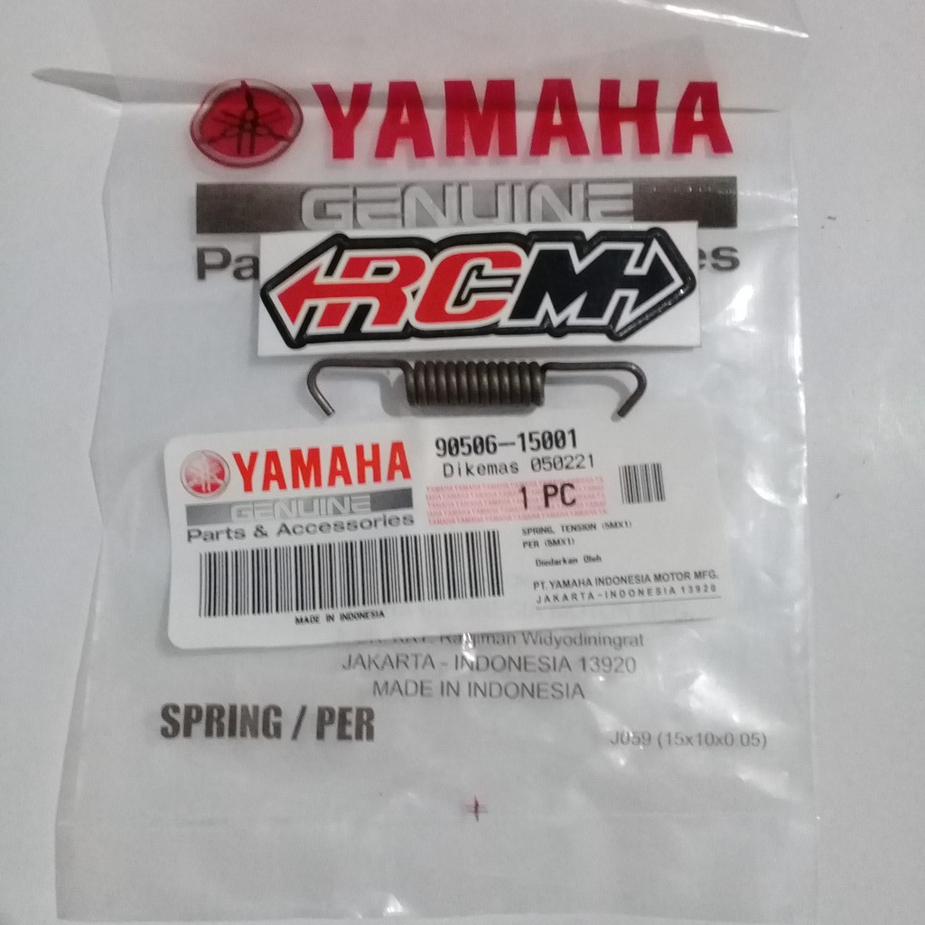 90506-15001 PER PIR KAMPAS REM BELAKANG VEGA R NEW FORCE FI RXKING NOUVO MIO LAMA ORI YAMAHA