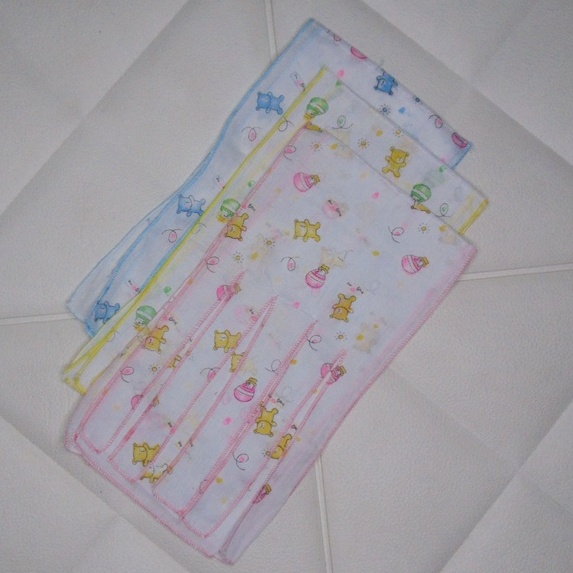 SS - 12 Pcs Gurita Bayi (Motif / Polos) / Gurita Tali / Gurita Ikat / Grita Warna / Grita Bayi