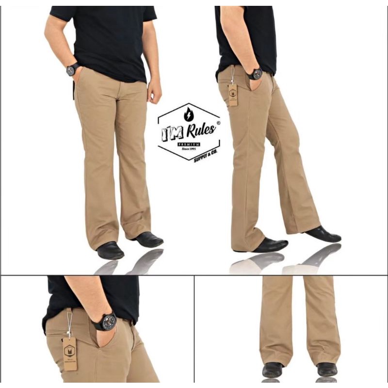 moxsa second store-celana cutbray pria celana chino cutbray panjang pria celana chino panjang pria