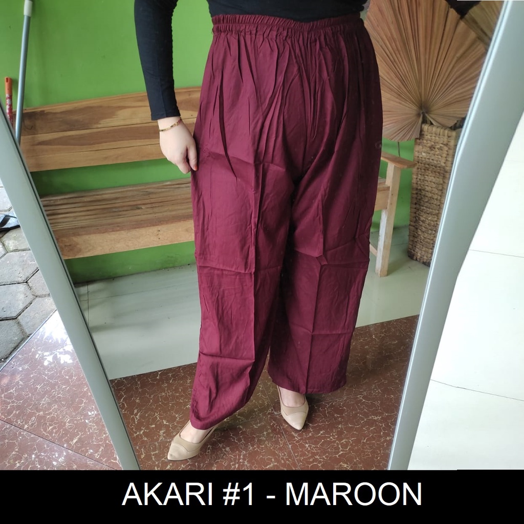 Kulot Panjang Rayon Ukuran Jumbo standart nya orang gemuk-5