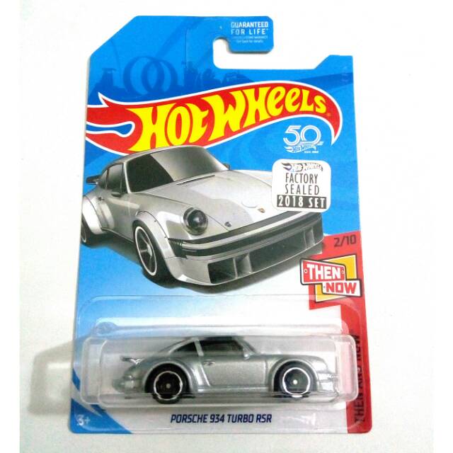 Hot Wheels Porsche 934 Turbo RSR Abu-abu Kmart Factory Sealed 2018