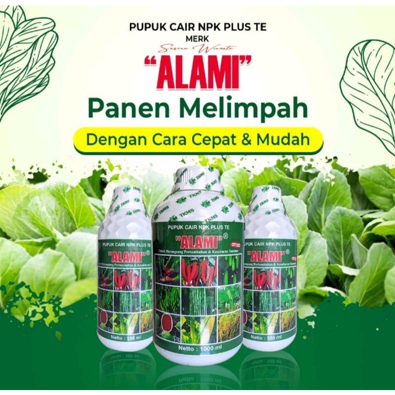 Pupuk Cair NPK Plus TE ALAMI 500ml