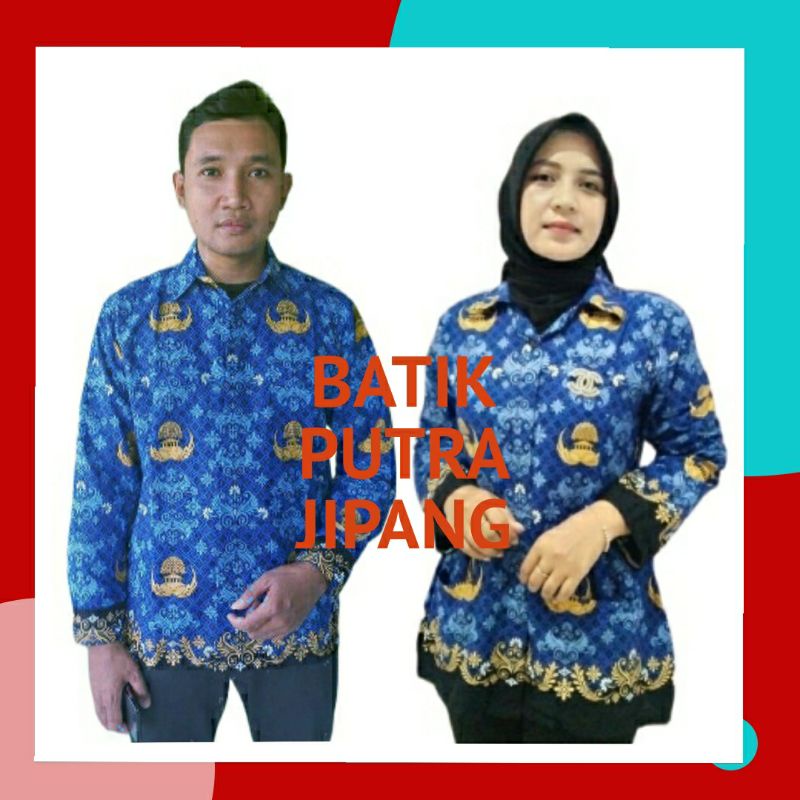 Baju Batik Korpri Baju Seragam Batik Pria Wanita