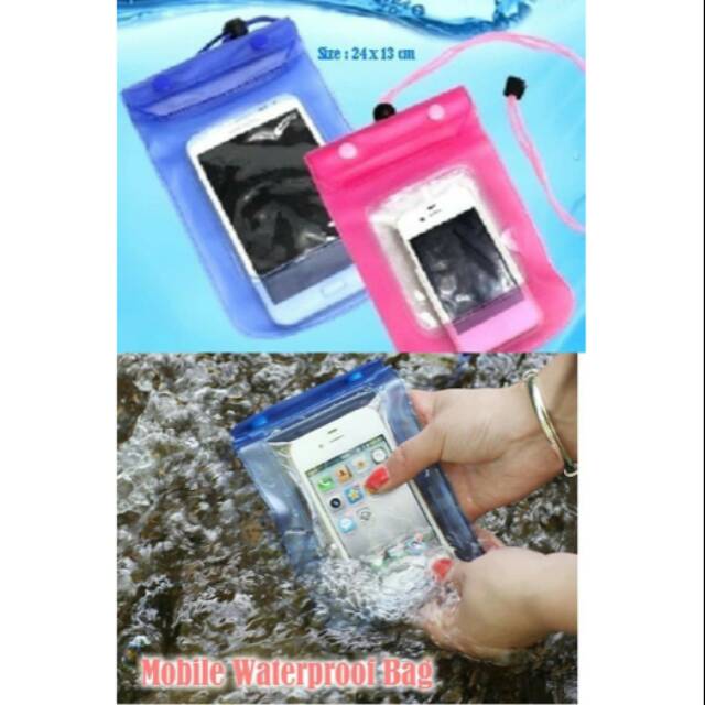 Tas HP Smartphone Waterproof Anti Air