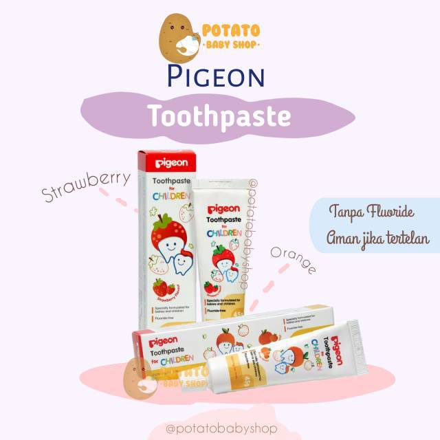 Pigeon Toothpaste / pasta gigi anak