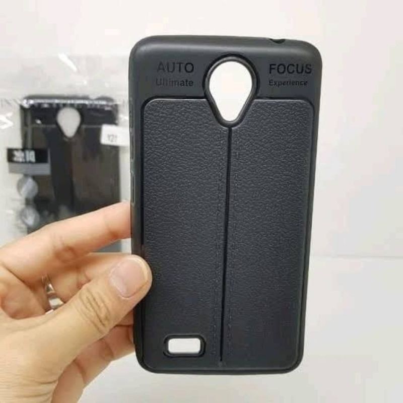 CASING VIVO Y21 LAMA Y21 2015 AUTO FOCUS SOFTCASE LEATHER CASE KULIT JERUK SILIKON TPU