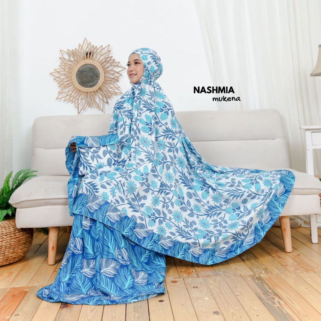 MUKENA RAYON JUMBO DEWASA BALI MOTIF SABILA / MUKENA DEWASA KATUN RAYON JUMBO TRAVELING
