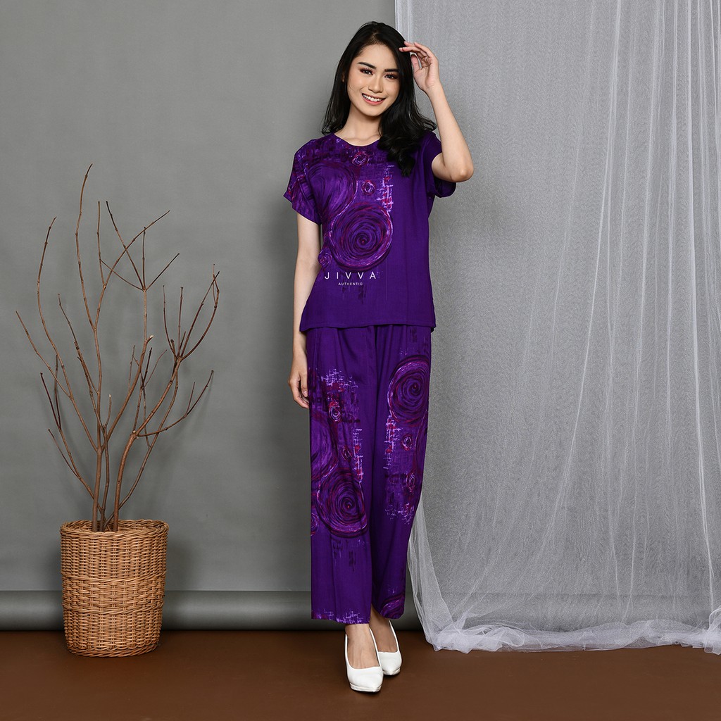 Setelan wanita | Piyama Wanita | One Set Jumbo LD 108 dan 120-setelan-35-2