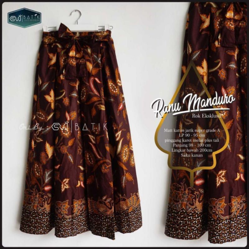 ROK BATIK PAYUNG BAHAN KATUN PRIMISSIMA UNGGUL JAYA