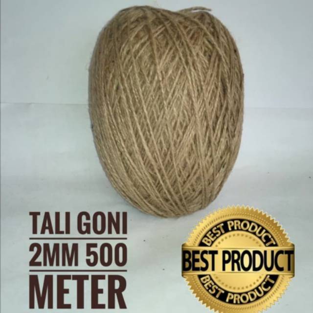 

TALI RAMI TALI GONI 2PLY 3PLY 500 METER