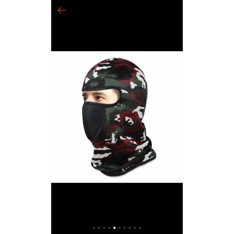 Masker Ninja Army/loreng/bj masker