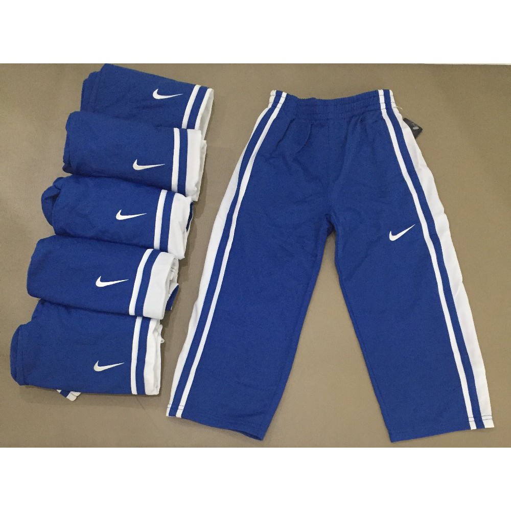Celana Nike anak cowok biru