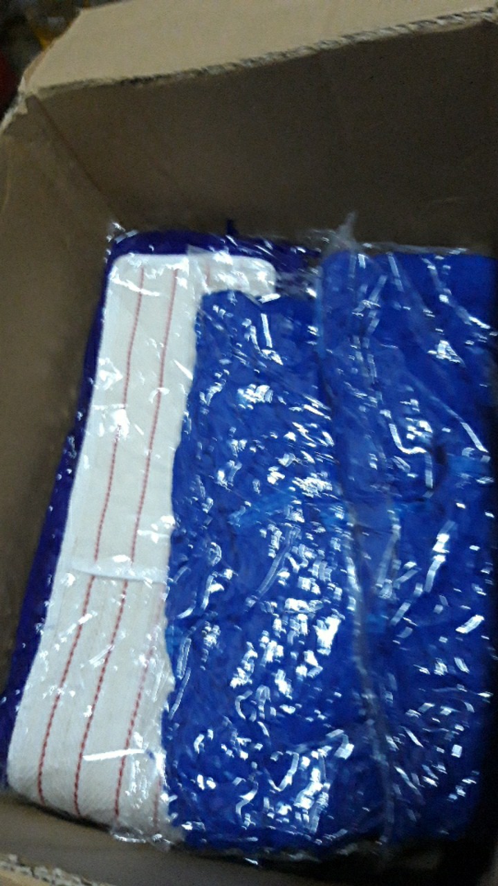 Kain Pel Kain Mop Alat Pel Lantai Refill Mop Merah