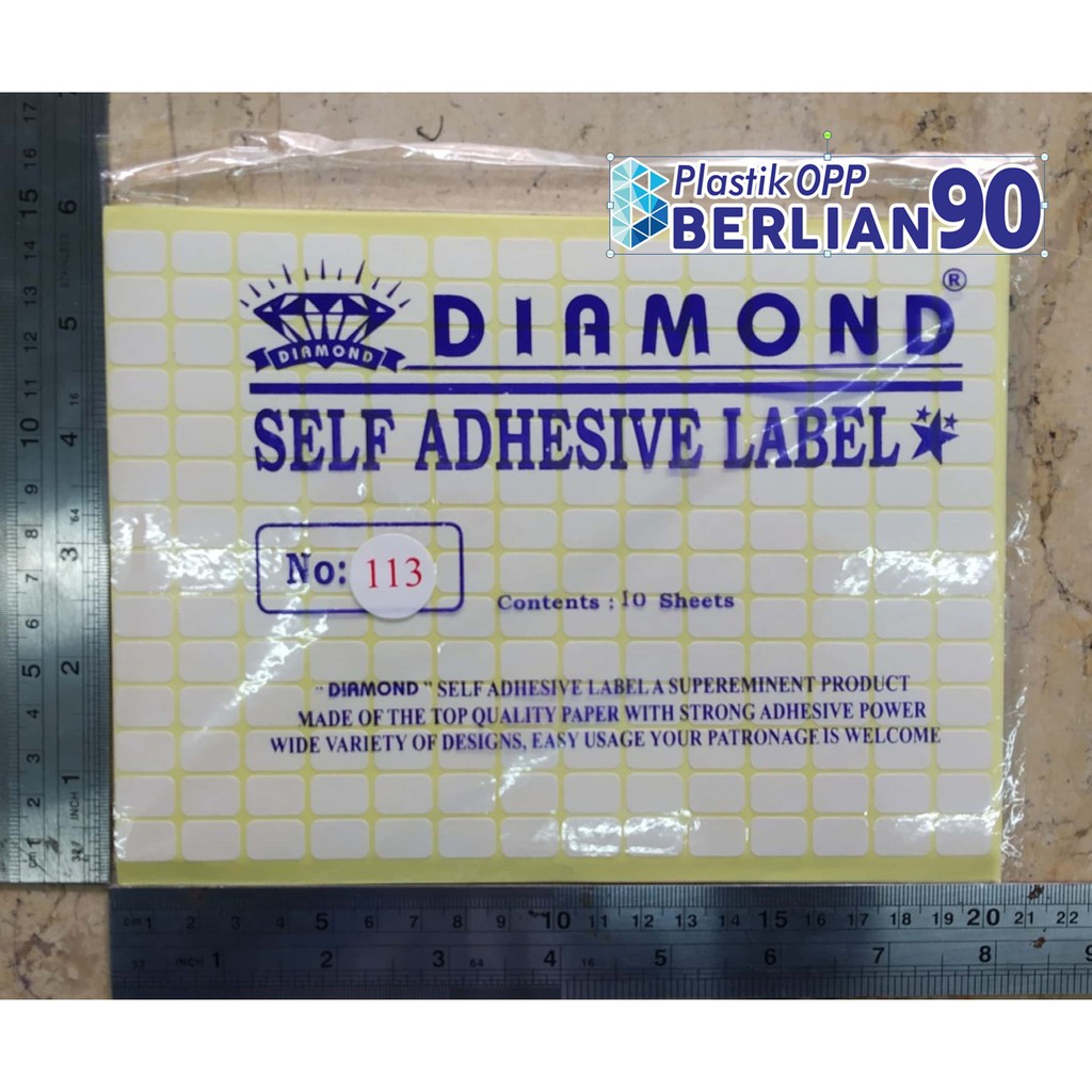 

Label 113 Sticker 1,3 x 0,9 cm Isi 1960 Stiker
