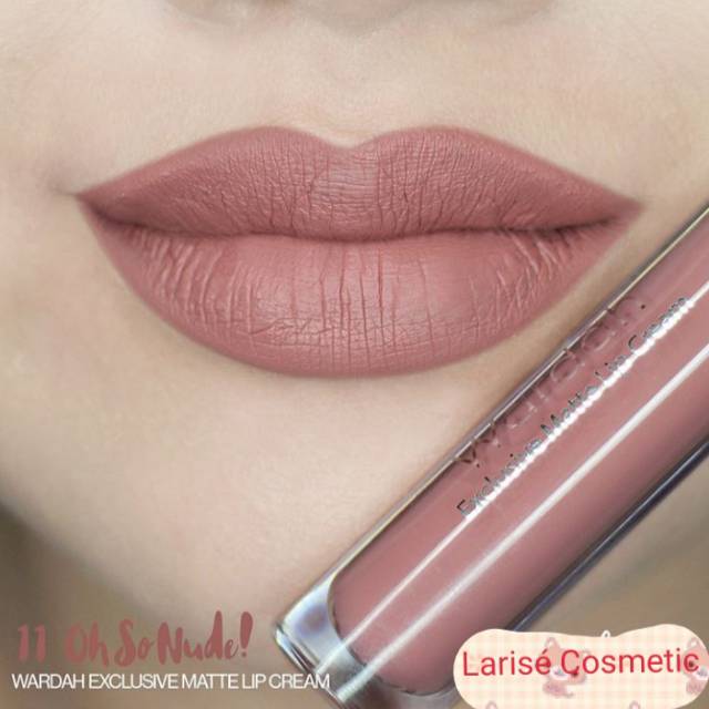 WARDAH EXCLUSIVE MATTE LIP CREAM 11 (OH SO NUDE)