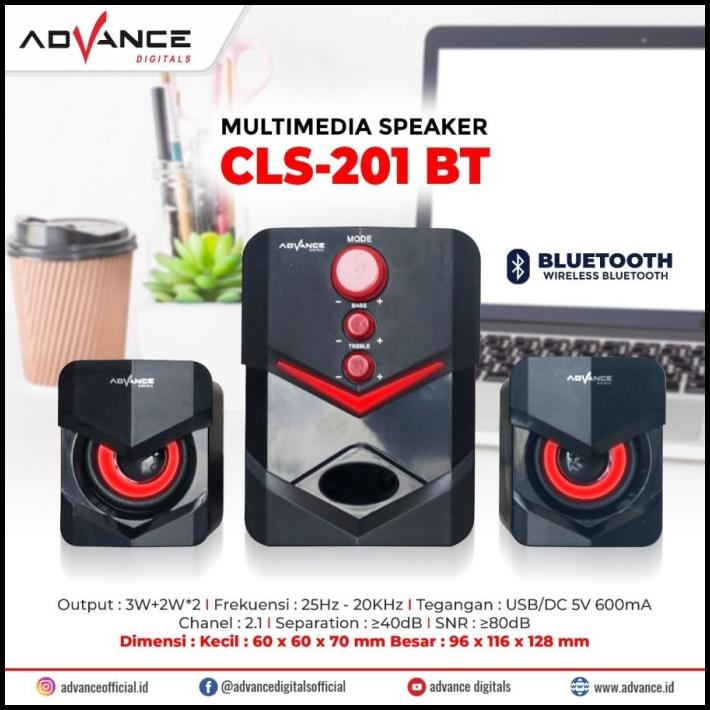 Jual Speaker Bluetooth Advance Cls Bt Cls Bt Mutimedia Shopee