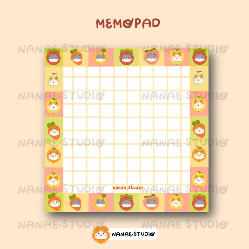 

Memopad - Circle Autumn Dudut MP20 | Nanae.studio