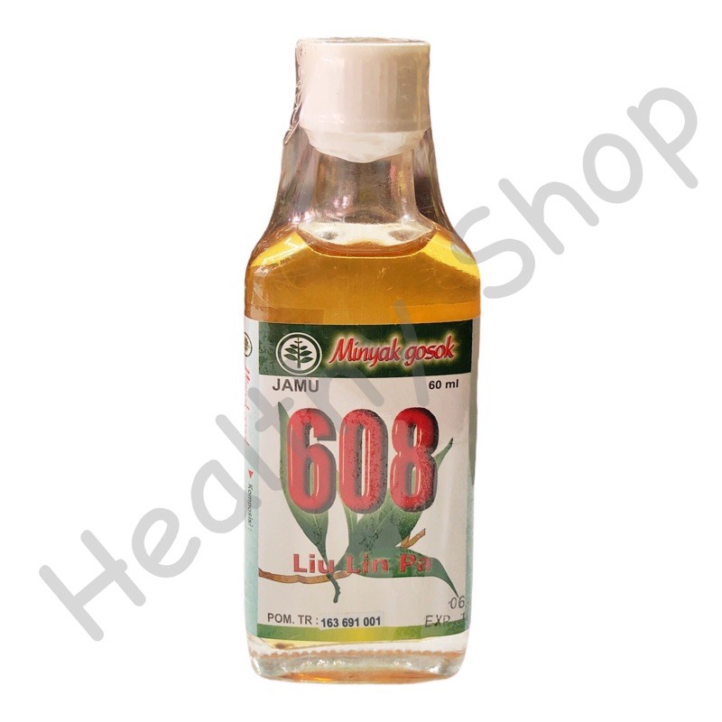 Minyak Gosok Liu Lin Pa 608 (60ml)