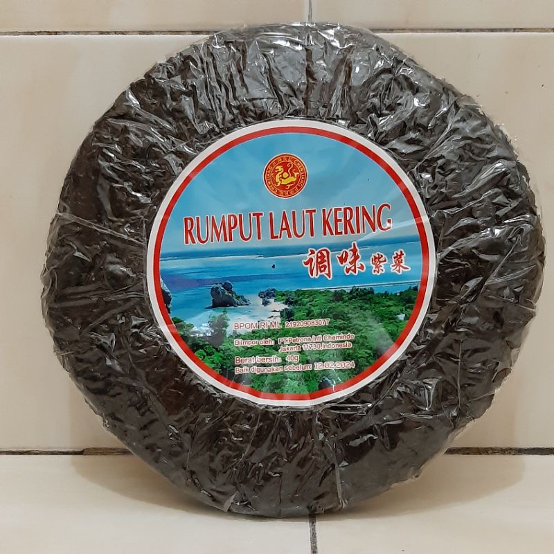 (MURAH )CHEN LIANG JI /Rumput Laut Kering/ DRIED SEAWEED/ ZI CAI/CIE ZAI