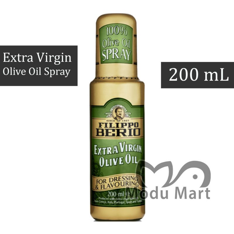 

FILIPPO BERIO Extra Light / Extra Virgin Olive Oil 200ml Spray Bottle