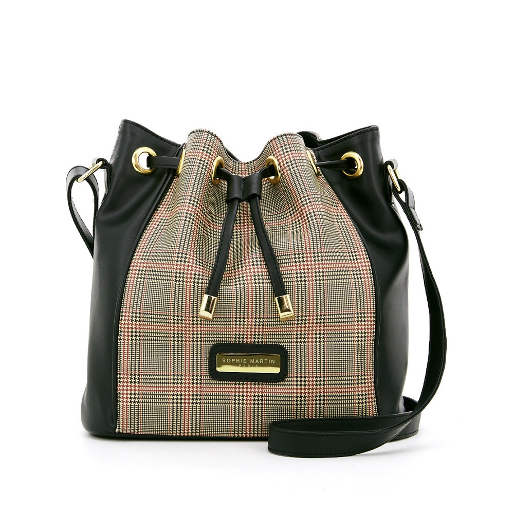 TAS SELEMPANG MOTIF WANITA SOPHIE MARTIN PIPELINE T5309M4 ORI KULIT IMPORT