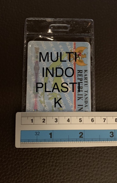 etoll tranparan tebal/uk 6x9/plastik nametag/kantong id card/cover id card/sampul nametag/etoll