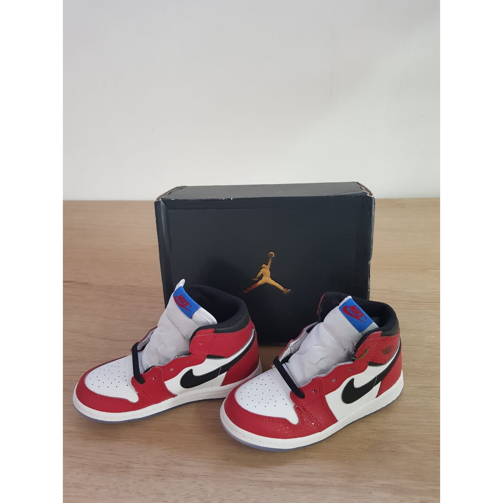 jordan 1 retro high spiderman origin story