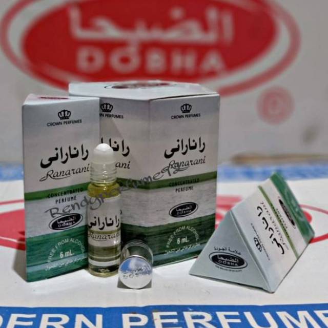 Minyak Wangi Parfum ARAB DOBHA RANARANI 6ML Roll On Non Alkohol HALAL Kaya Alrehab