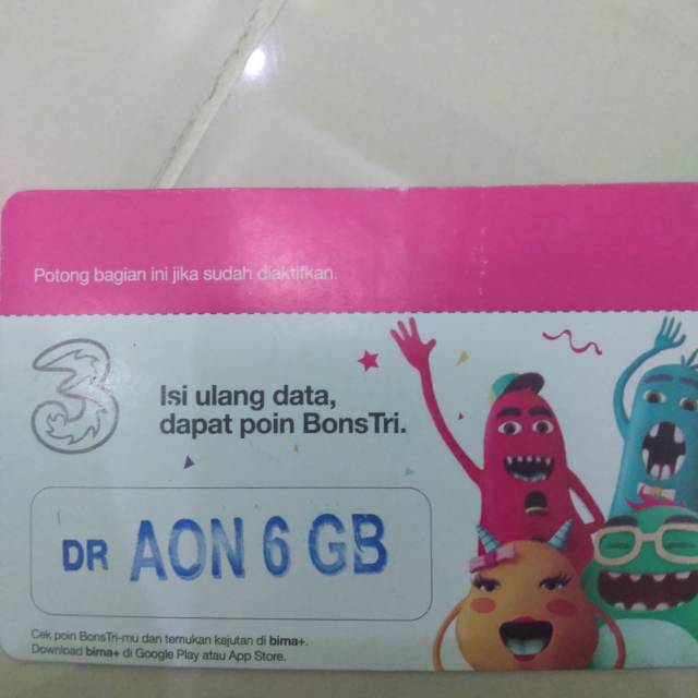 VOUCHER TRI AON 6 GB ( 5+1 )