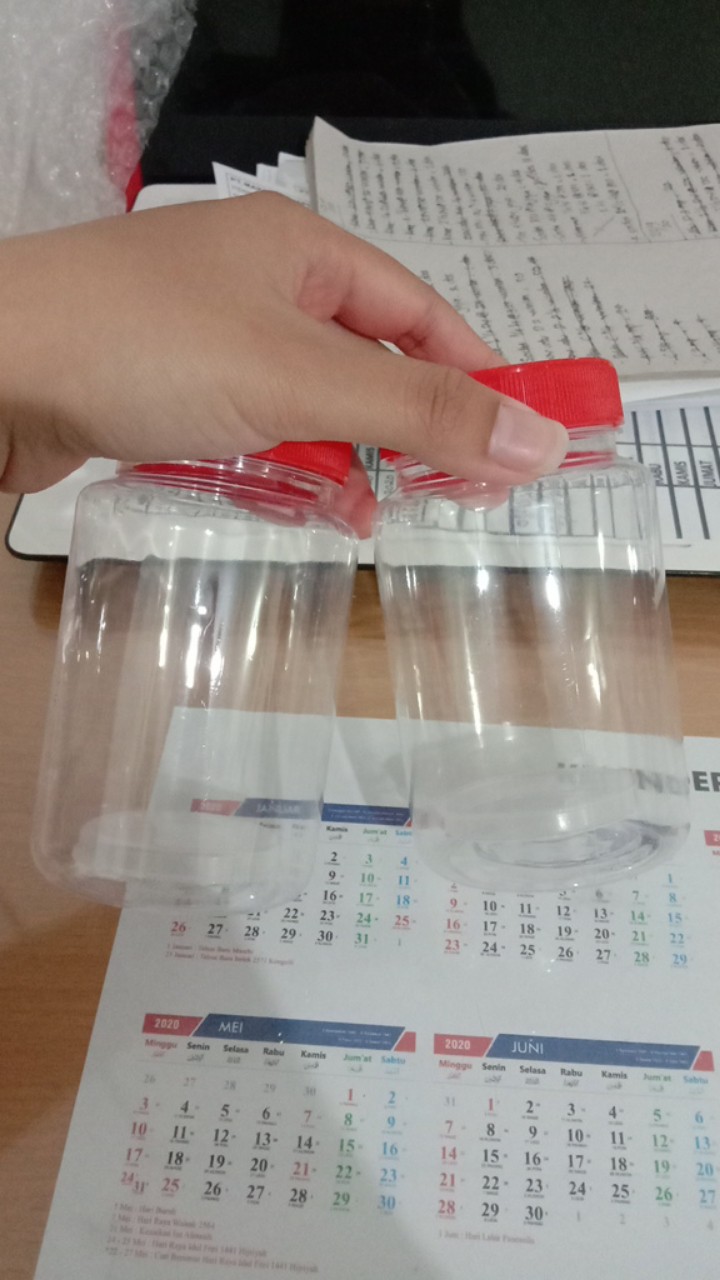 ( Per 10 Pcs) Toples 320 Ml / Toples Bumbu / Toples Sambal / Toples Bawang / Toples Plastik 320 Ml