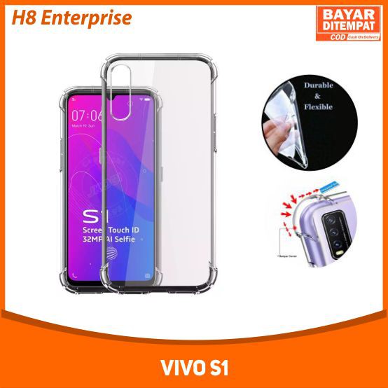 H8 Anti Crack Vivo S1 - Soft Case Silikon Soft CaseVivo S1 Case Cover