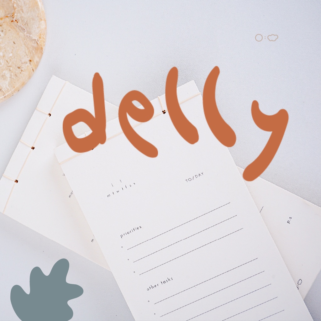 

Delly - Daily Planner Notepad by Rewrite Nite
