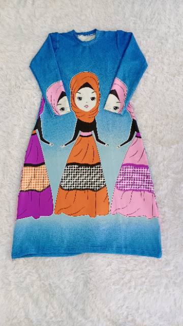 GAMIS KARAKTER ANAK/GAMIS ANAK TERBARU/GAMIS SCUBA/Gamis character