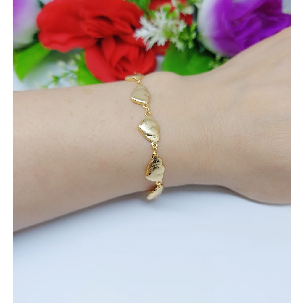 Xuping Gelang Love Lapis Emas 005