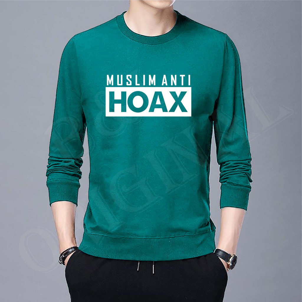 BS/COD/BAJU KAOS PRIA ANTI HOAX 2XL-3XL DISTRO//GOOD QUALITY
