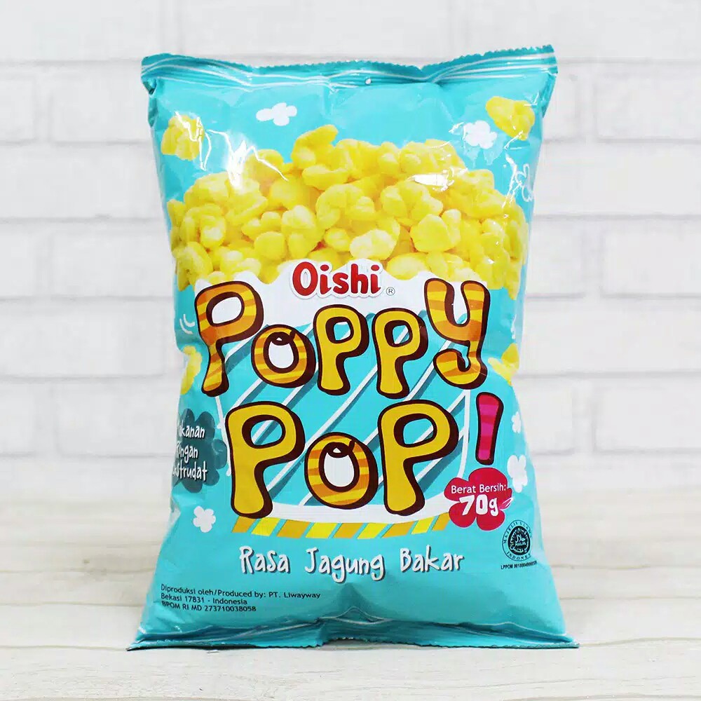 

Snack kekinian Jagung Popcron manis Oishi 70gr