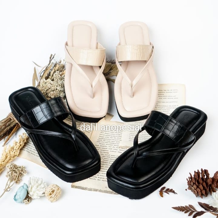 sandal wanita hanabi platfrom