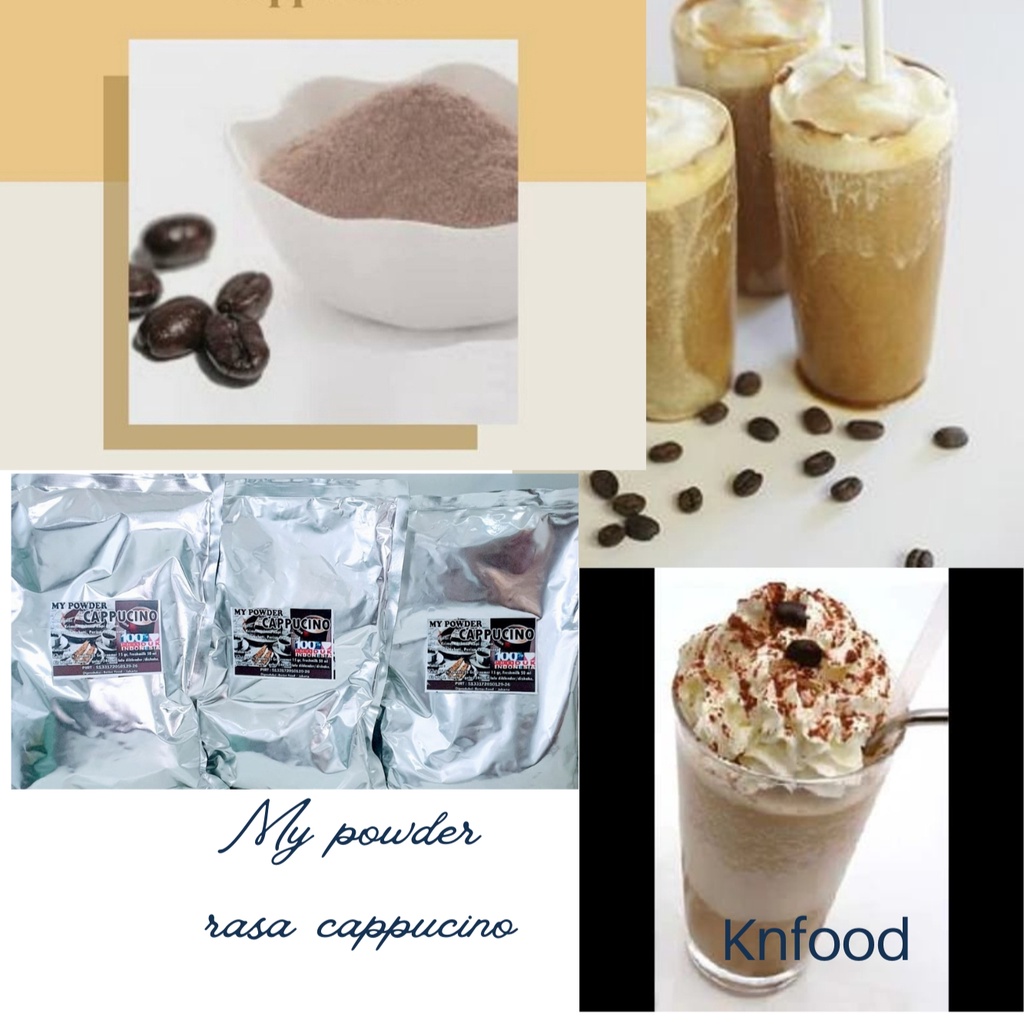 

Powder Cappucino Regular - Powder Cappucino REGULER kemasan 1kg