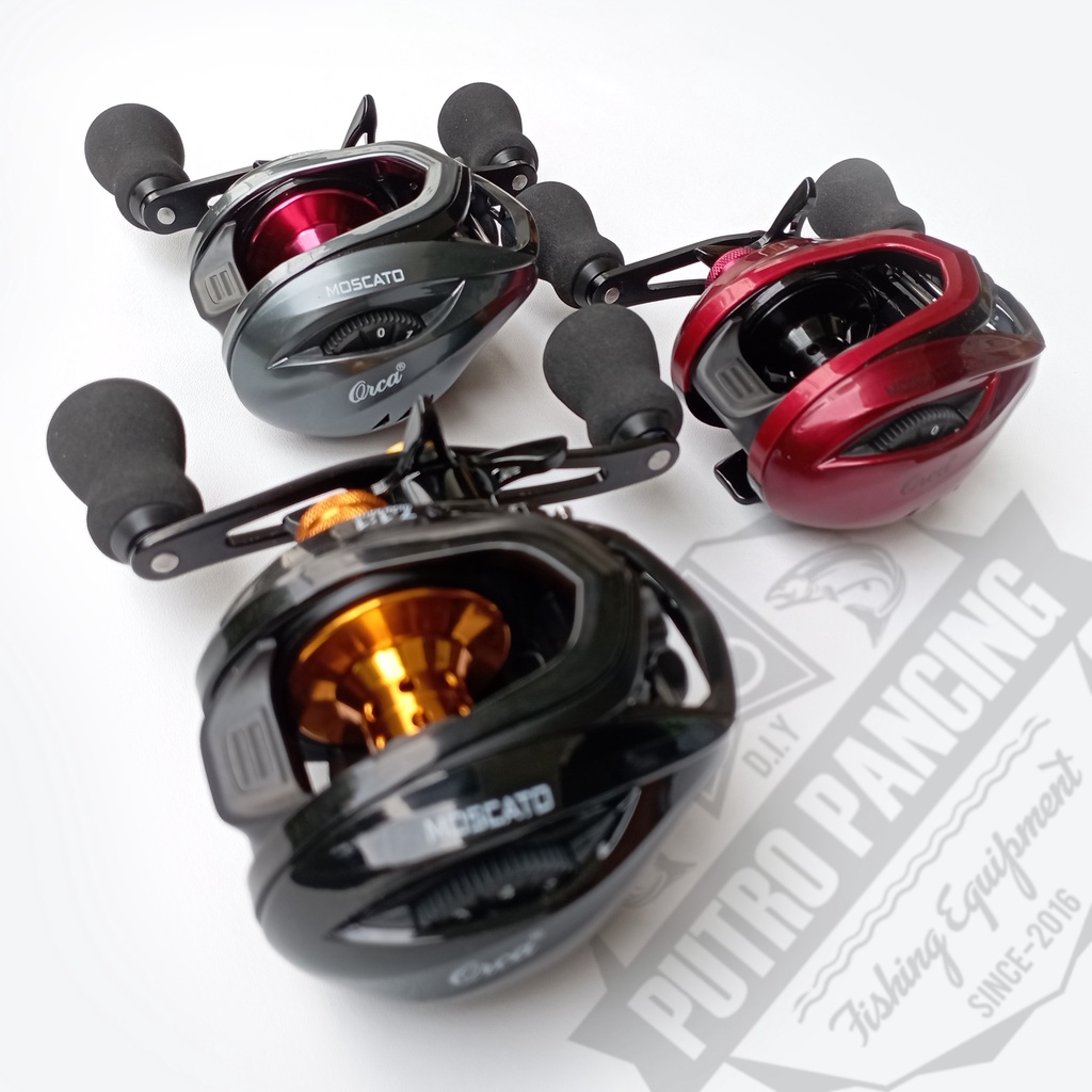 Reel BC Orca Moscato Baitcasting Handle Kiri