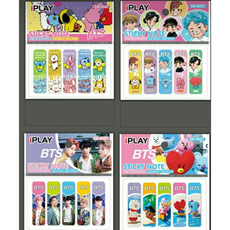 

pembatas plastik bts harga per 4pcs