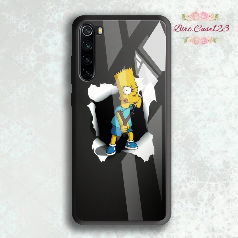 BC Case softcase silikon Gambar SIMPSON back case glass oppo samsung vivo xiaomi realme iphone etc