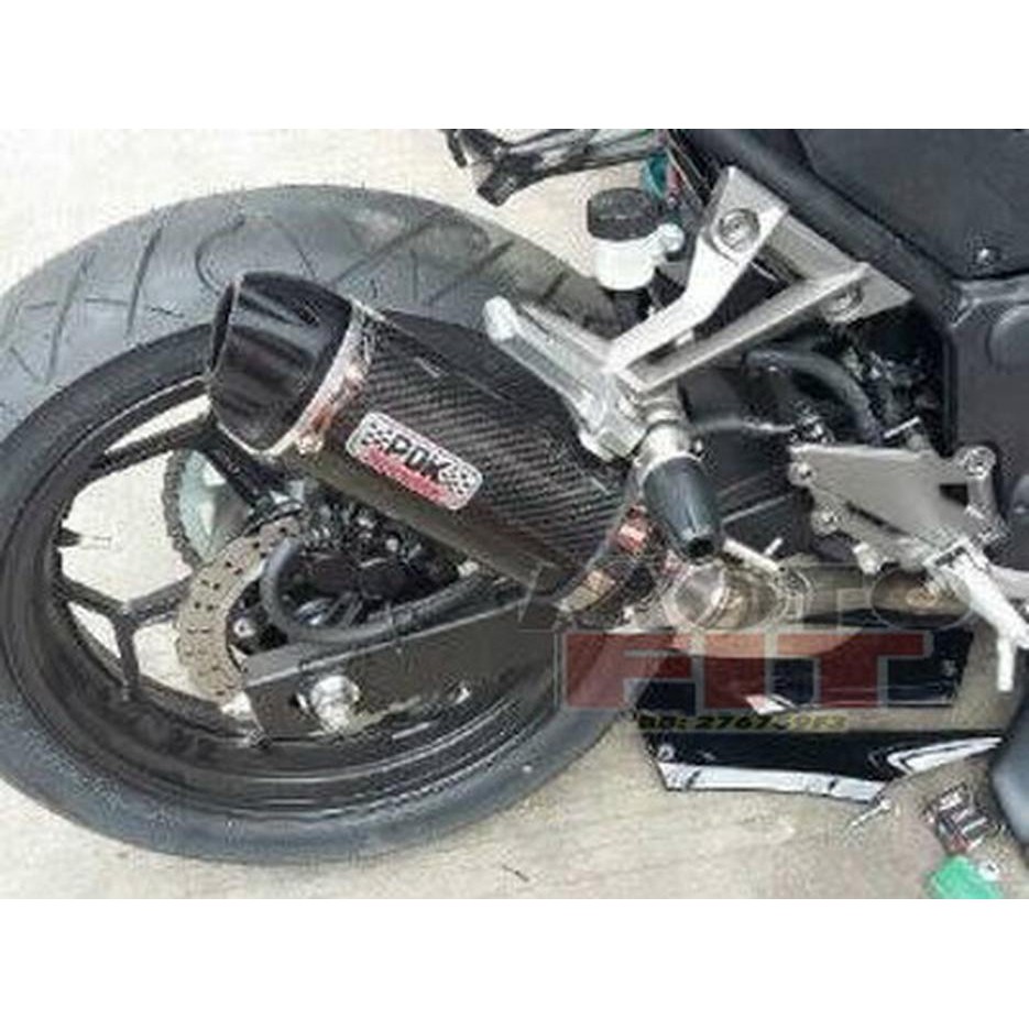 *Otomotif* garansi ori knalpot racing pdk thailand cnc carbon honda cbr 150 k45