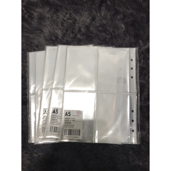 Sleeve Binder Zipper A5/4p