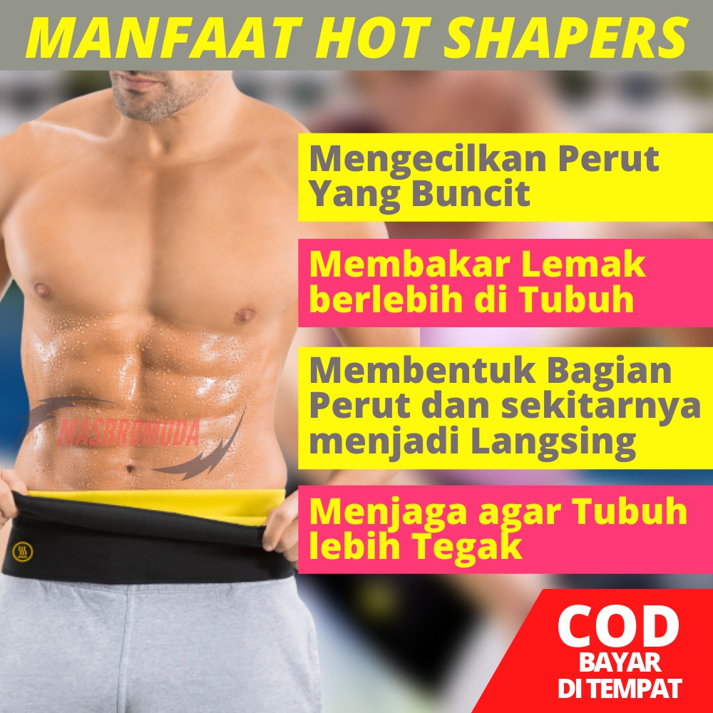 KORSET PENGECIL PERUT BUNCIT KORSET PEMBAKAR LEMAK KORSET PELANGSING PRIA WANITA NEOTEX HOT SHAPER