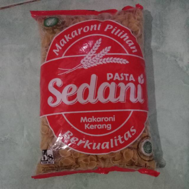 

Makaroni Kerang pasta Sedani Nett 1 kg